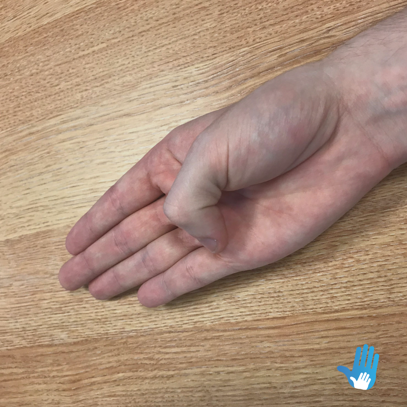 thumb bend exercise for osteoarthritis